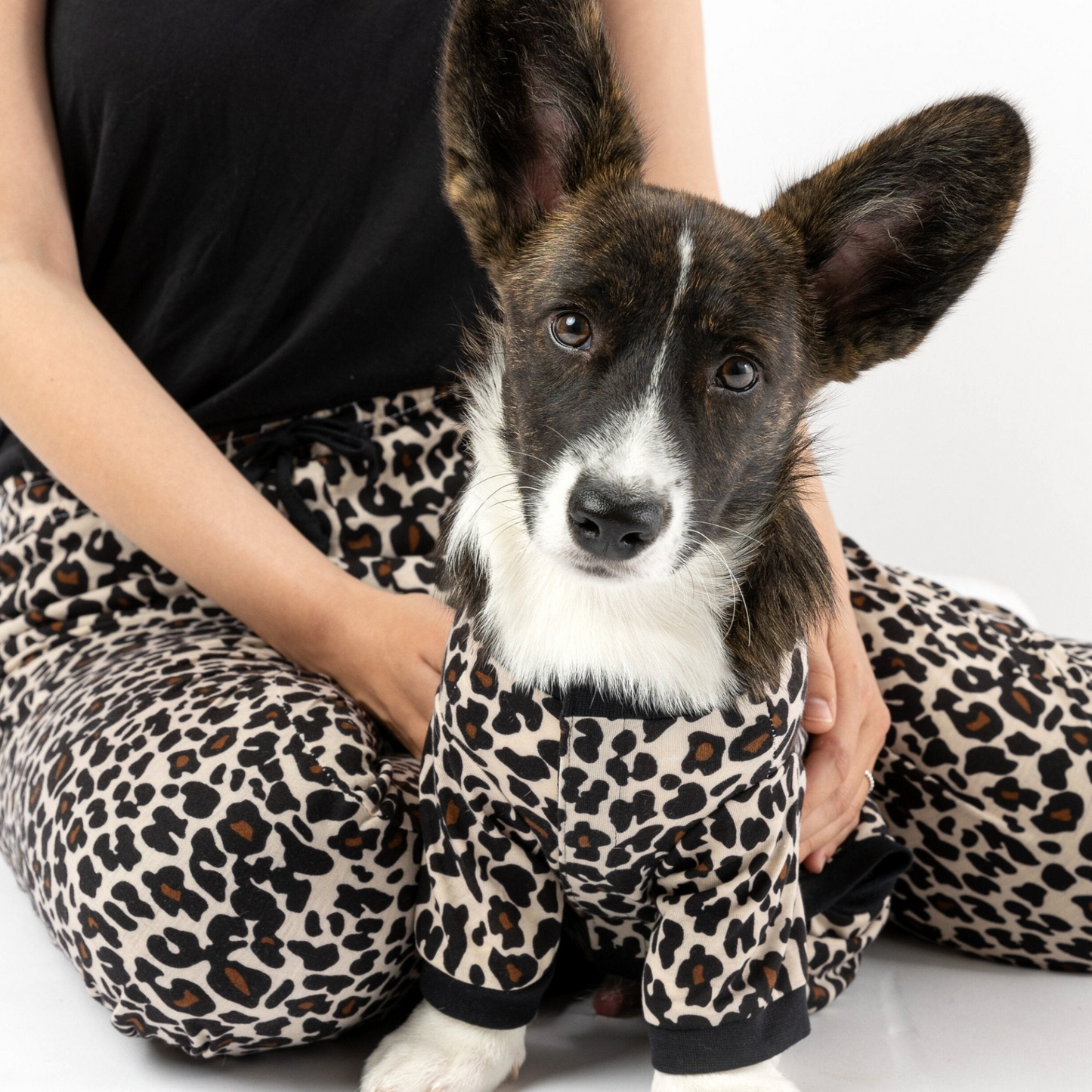 Matching Human & Dog Pajama - Leopard