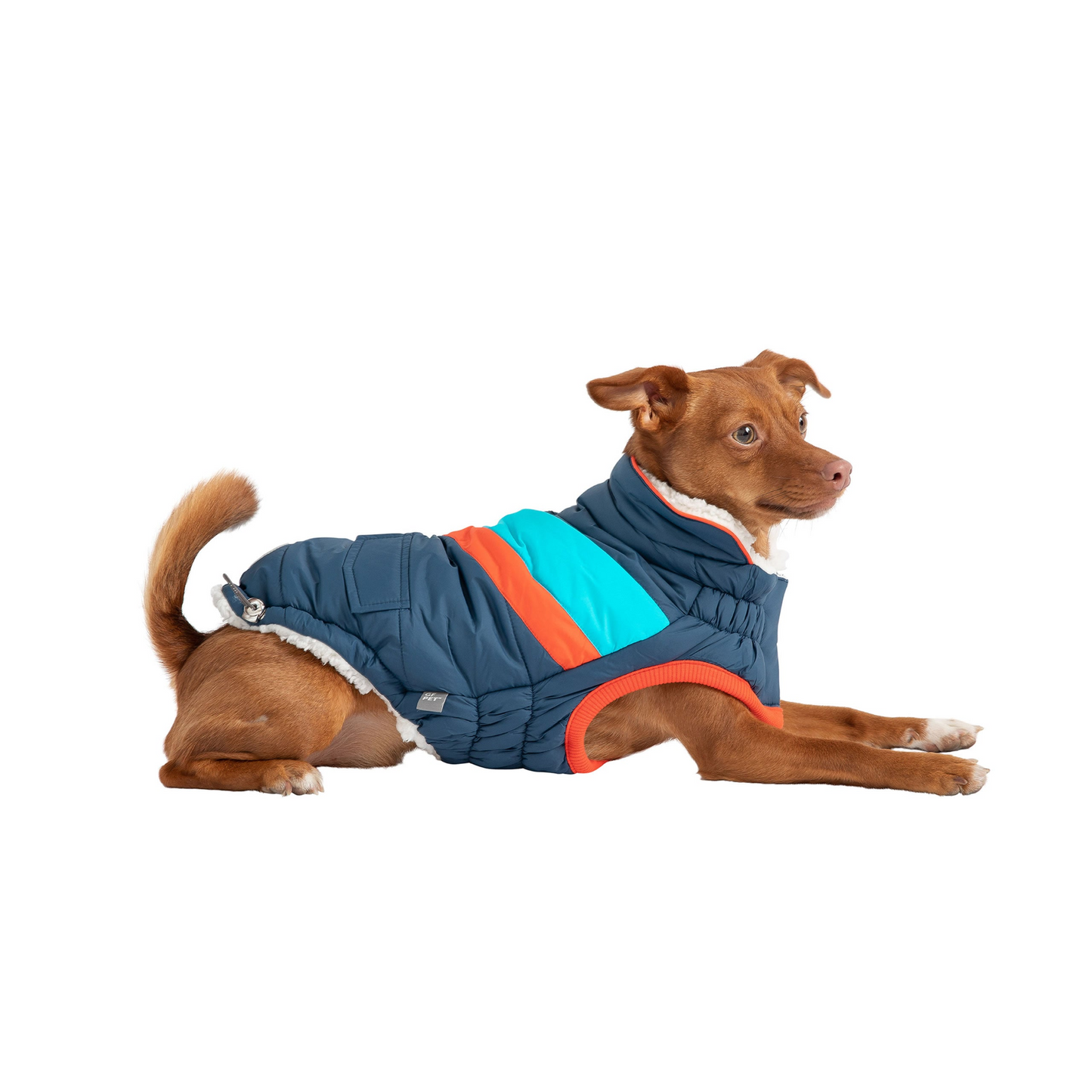 Alpine Puffer Coat for Dogs- Dark Blue