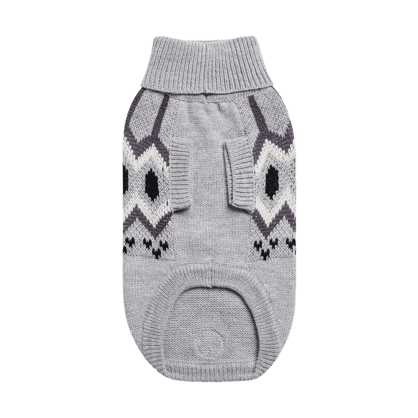 Heritage Sweater for Dogs- Grey Mix