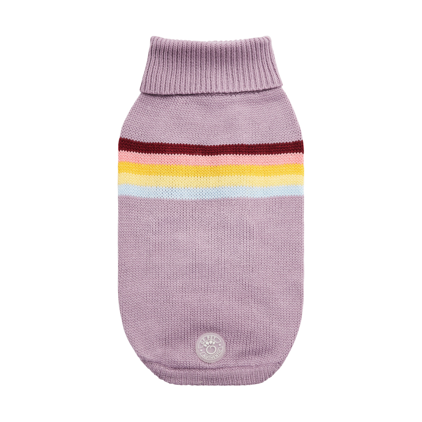 Retro Sweater for Dogs- Lavender