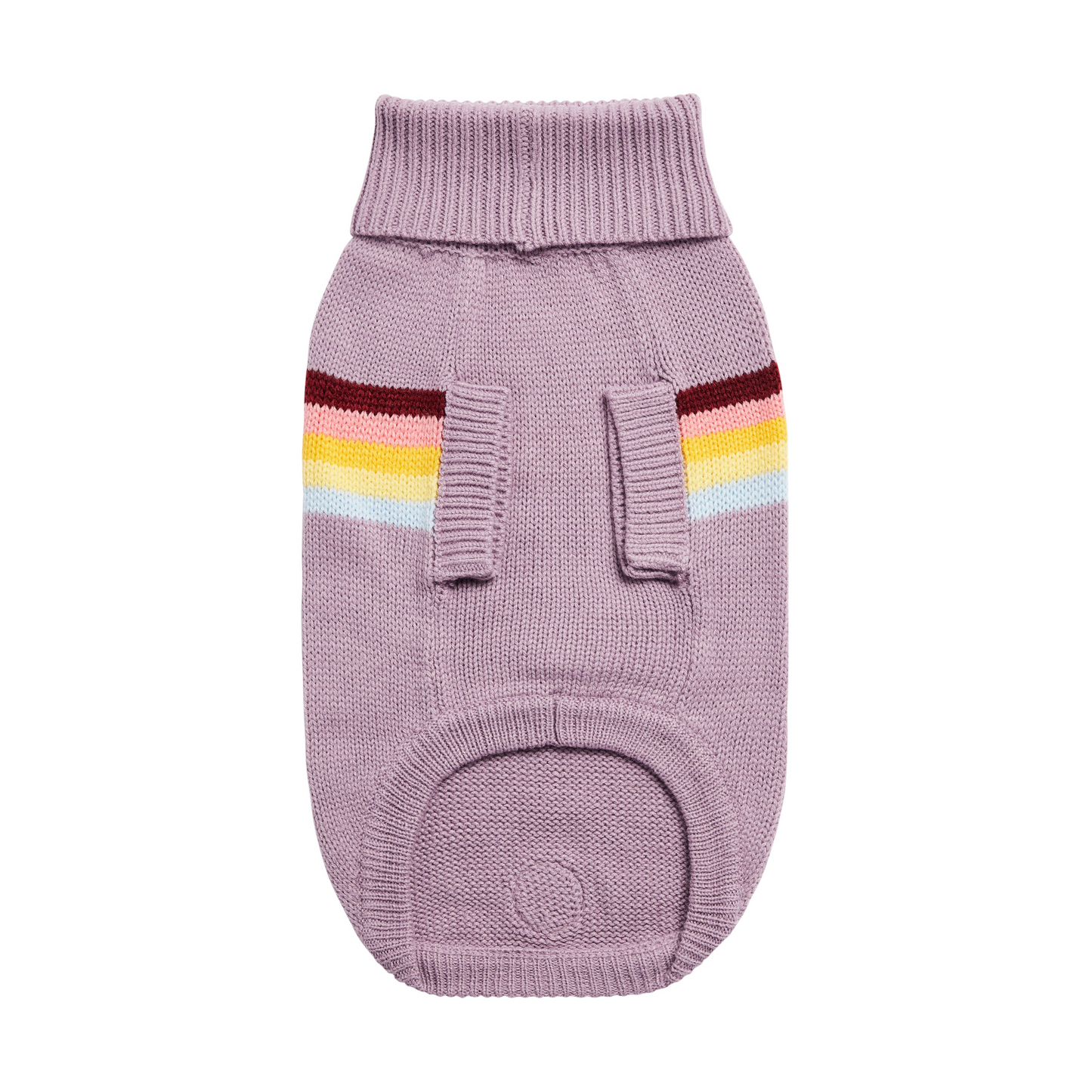 Retro Sweater for Dogs- Lavender