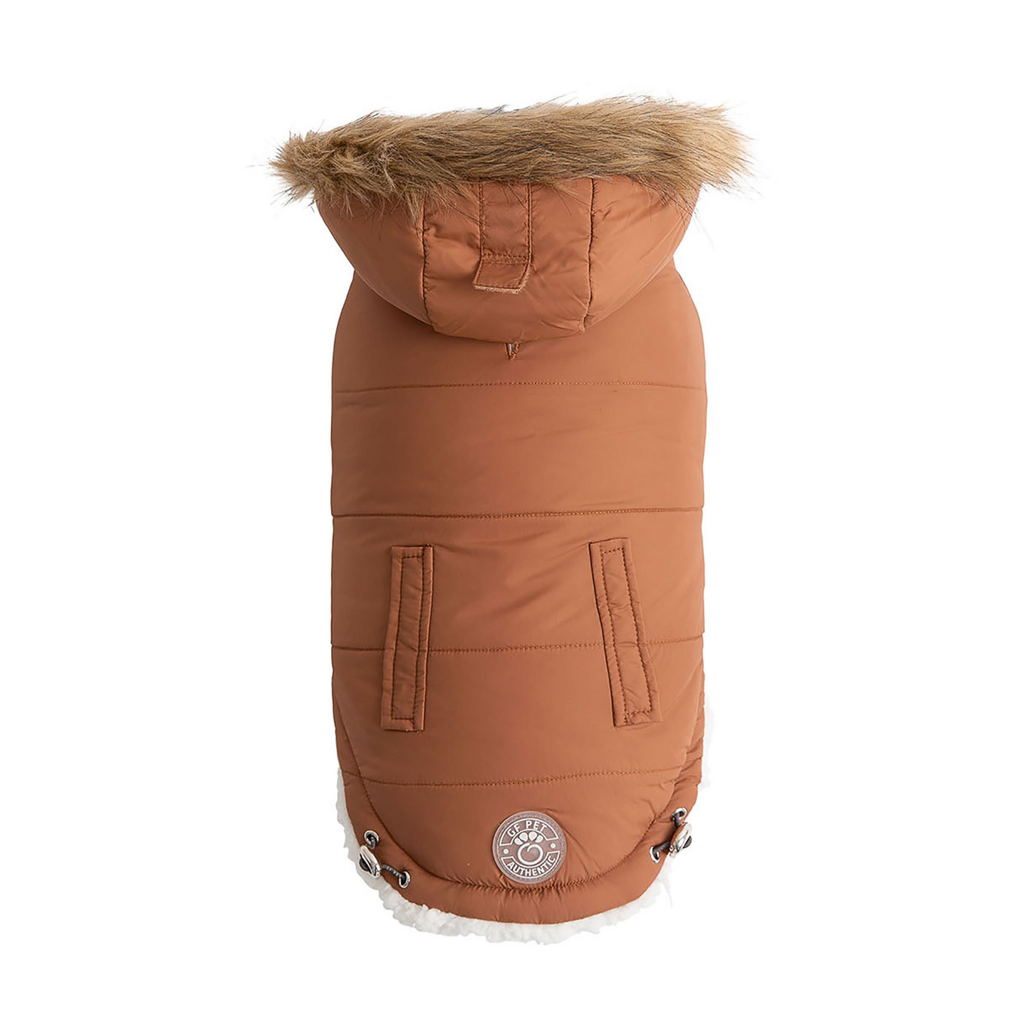 Elasto-Fit Urban Parka for Dogs- Caramel