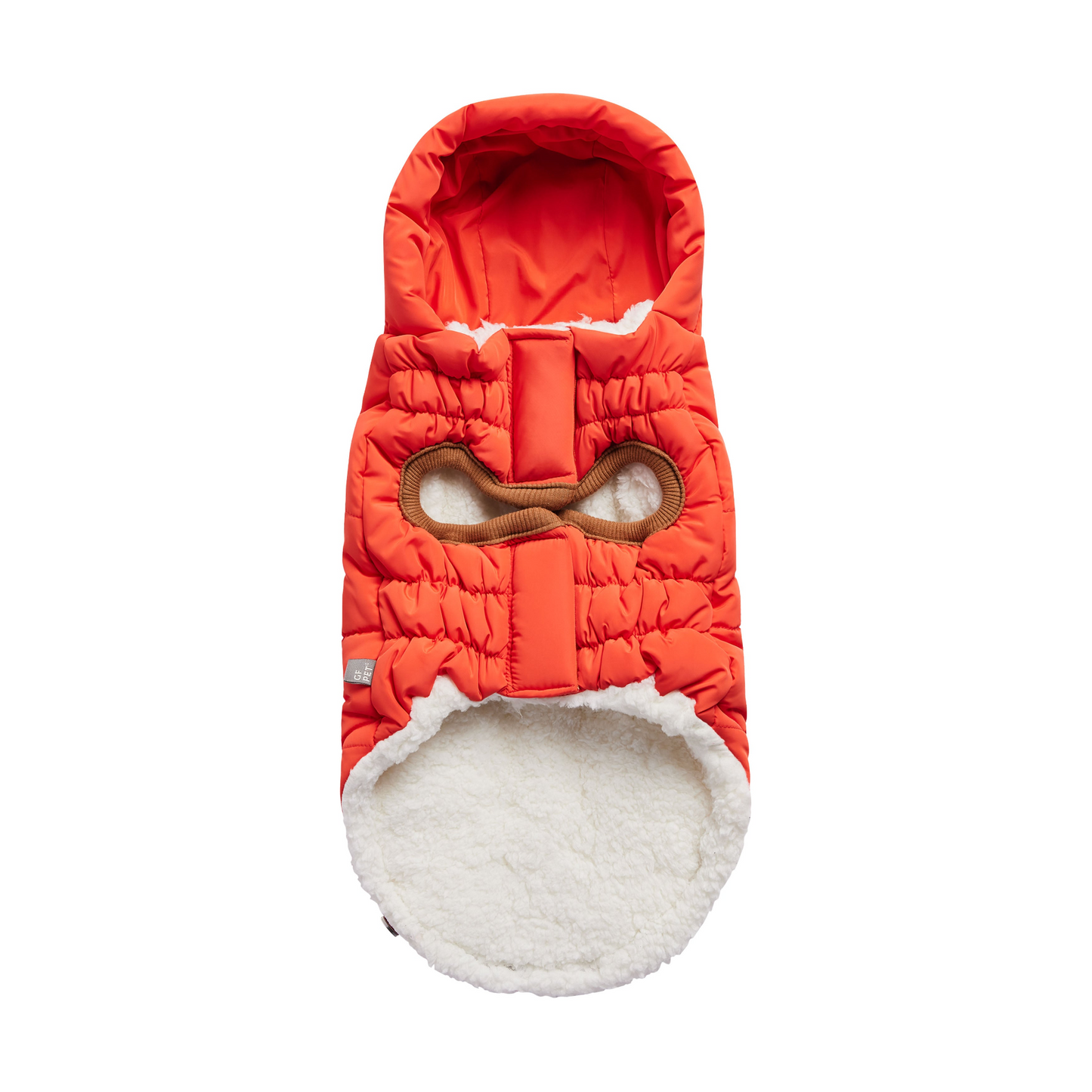 Super Puff Parka for Dogs- Orange