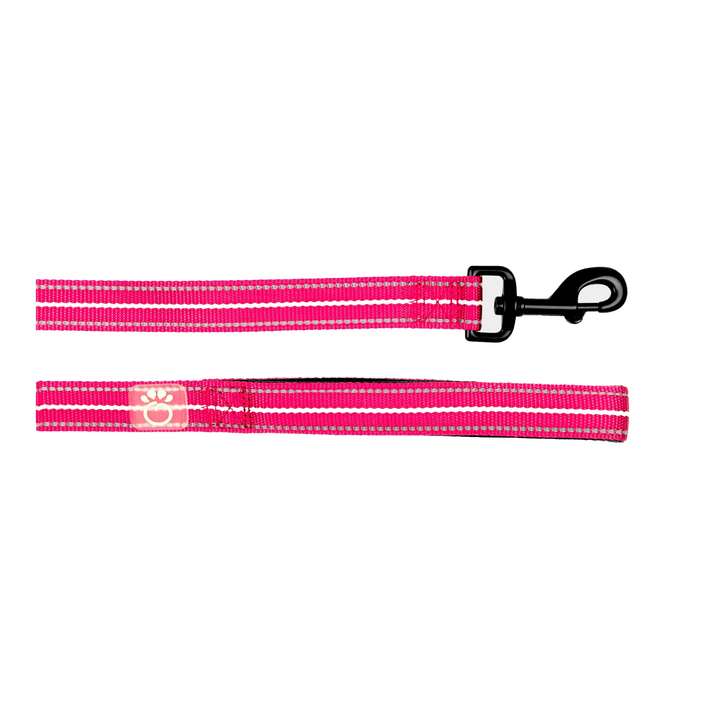 Reflective Leash for Dogs- Neon Pink