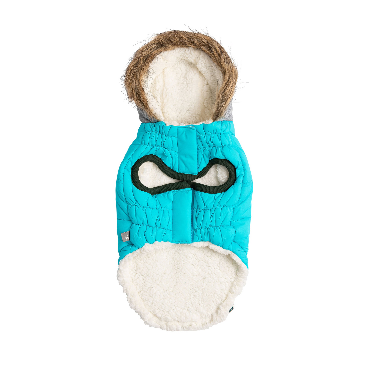 Winter Sailor Parka for Dogs- Aqua