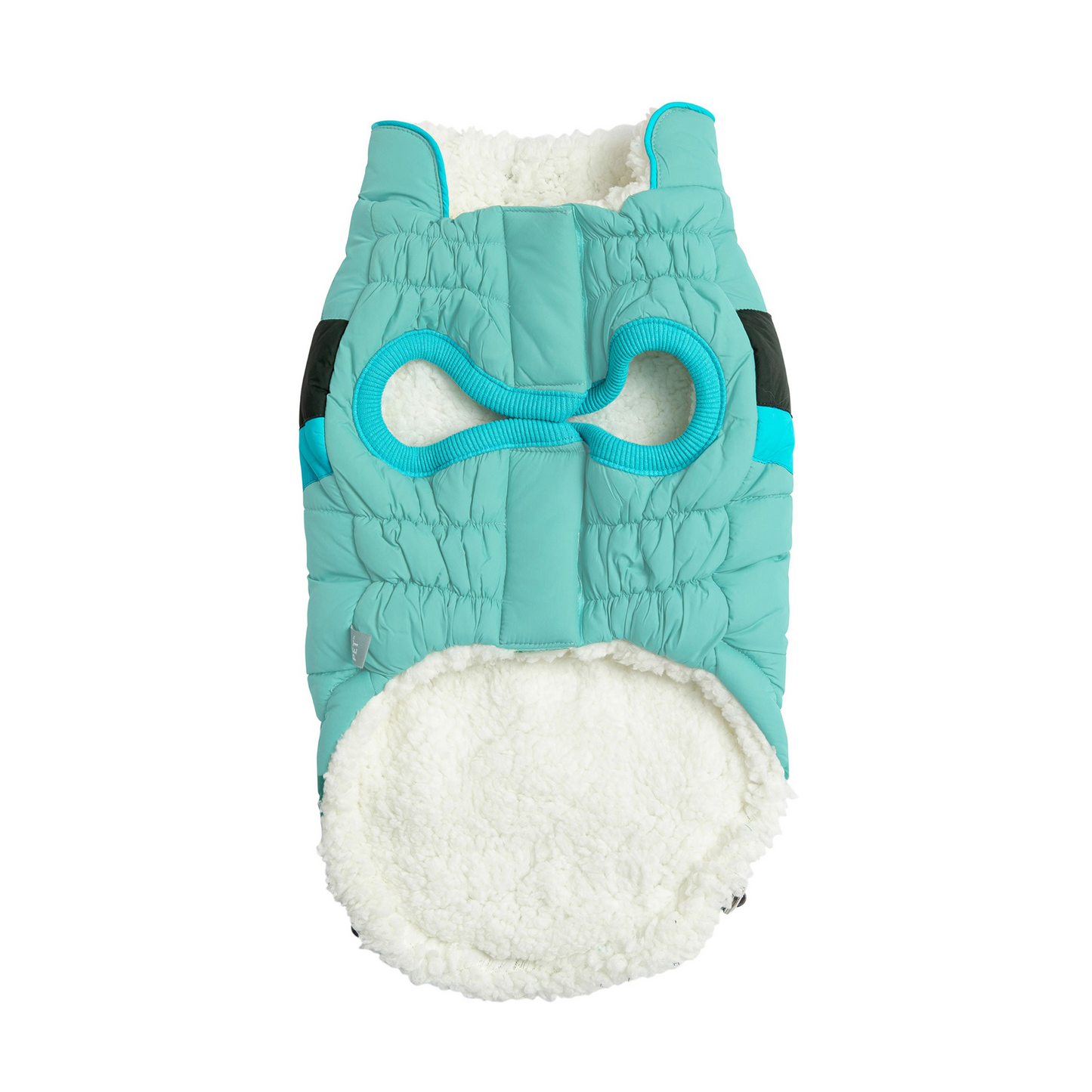 Alpine Puffer Coat for Dogs- Light Aqua