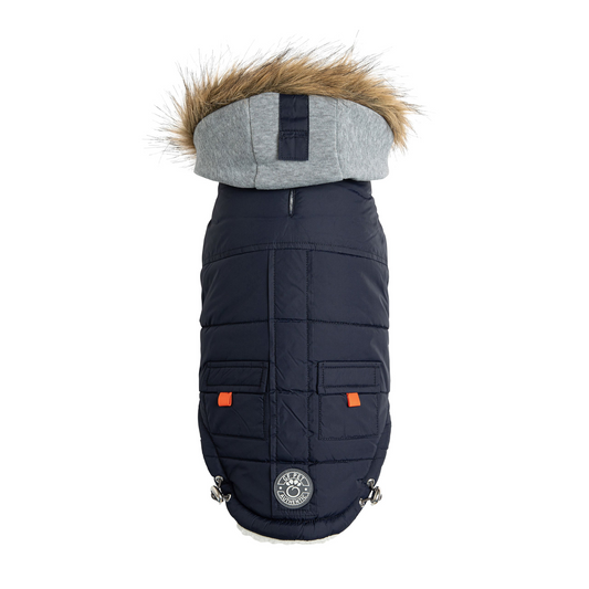 Winter Sailor Parka for Dogs - Navy