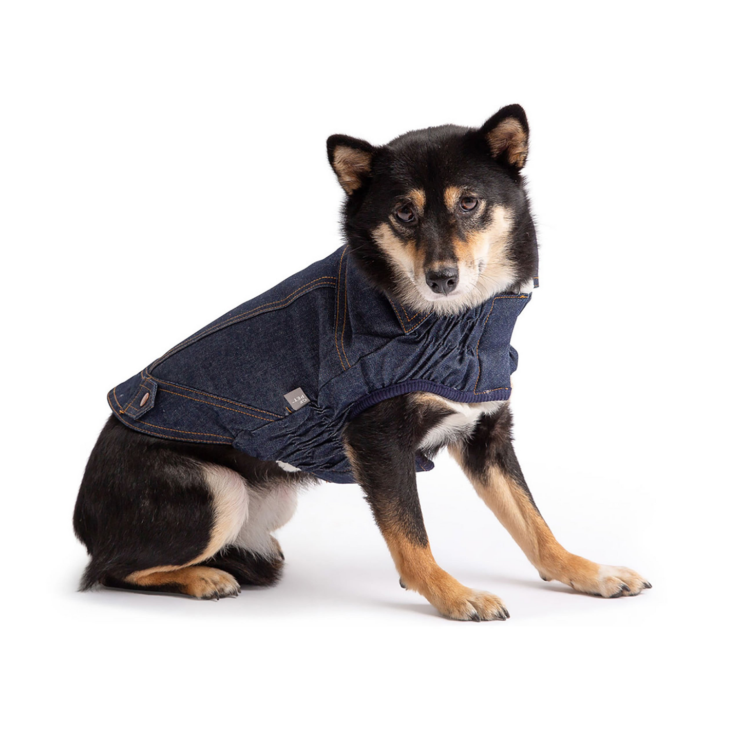 Denim jacket for Dogs - Dark Wash